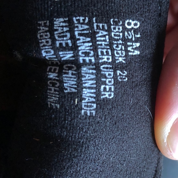 Toas black suede ankle boots, 8.5 - Picture 4 of 5